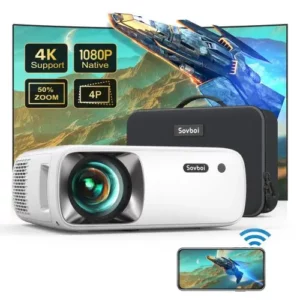 ویدیو پروژکتور Sovboi مدل  VB2 دارای Wi-Fi 5G