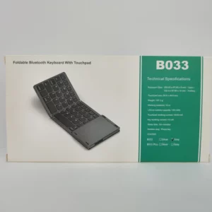 صفحه کلید بلوتوث تاشو Tolesum با تاچ پد بی سیم مدل B033