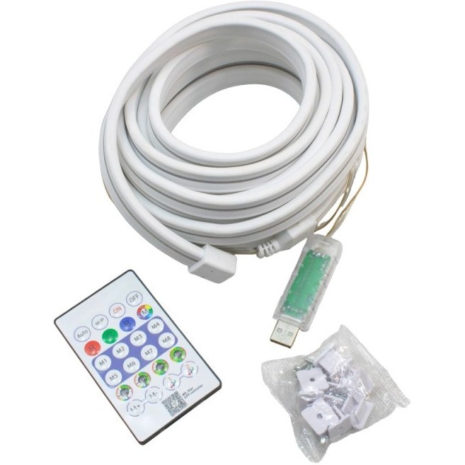 ریسه نئون فلکسی مدل IC-RGB طول 5 متر